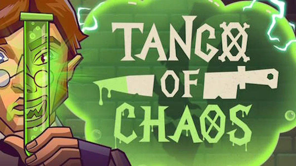 Tango of Chaos slot game interface na may makulay at futuristic na disenyo.